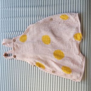 Zara Baby Polka Dot Romper in 6‐9 Months